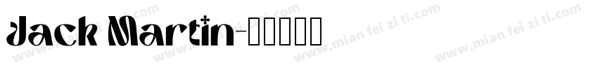 Jack Martin字体转换